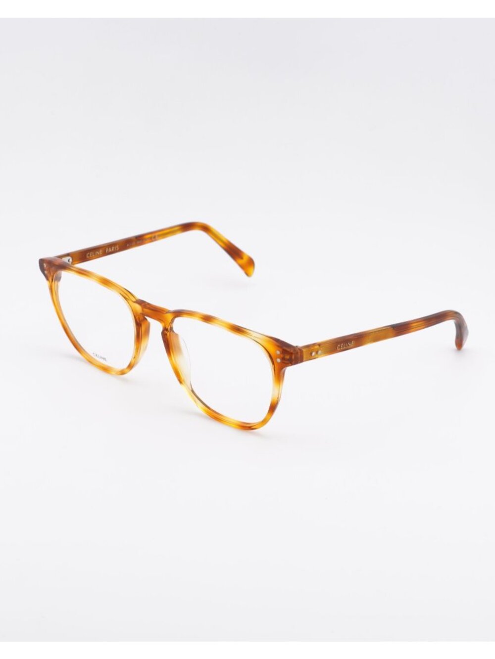 Celine CL50046I 053 Eyeglasses Havana 54mm Square Frame